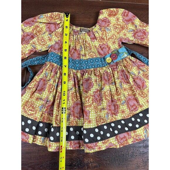 Matilda Jane Girls Size 2 Lovely West Palm Peasant Top! You and Me Line! - Picture 4 of 6